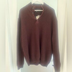 NWT Men's Britches Burgundy Sweater